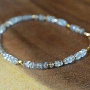 Clear bead bracelet